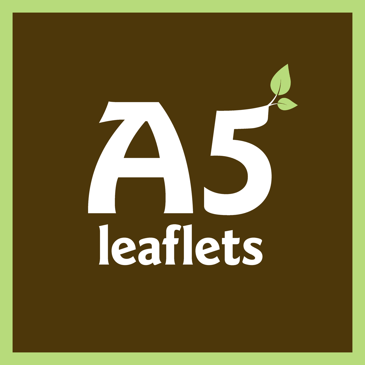 A5 Leaflets - Fully Recycled