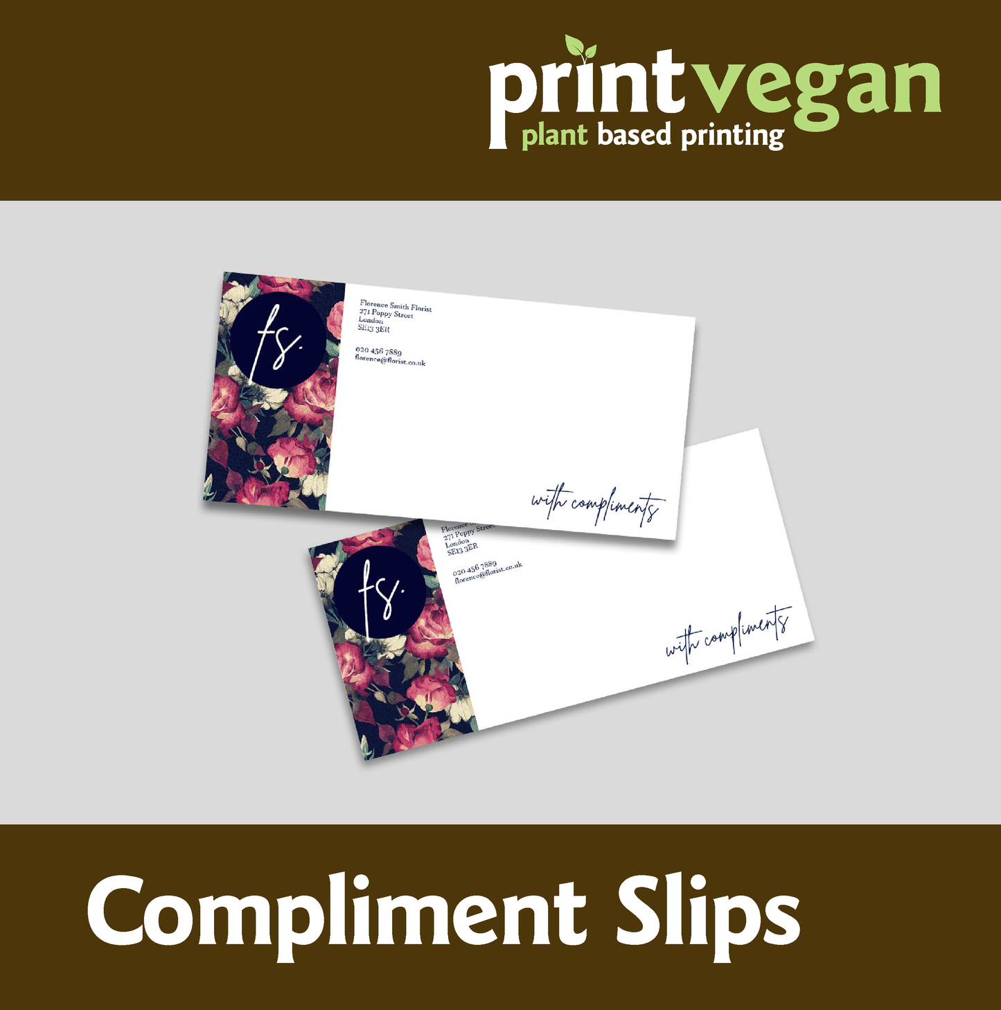 Compliment Slips - Fully Recycled