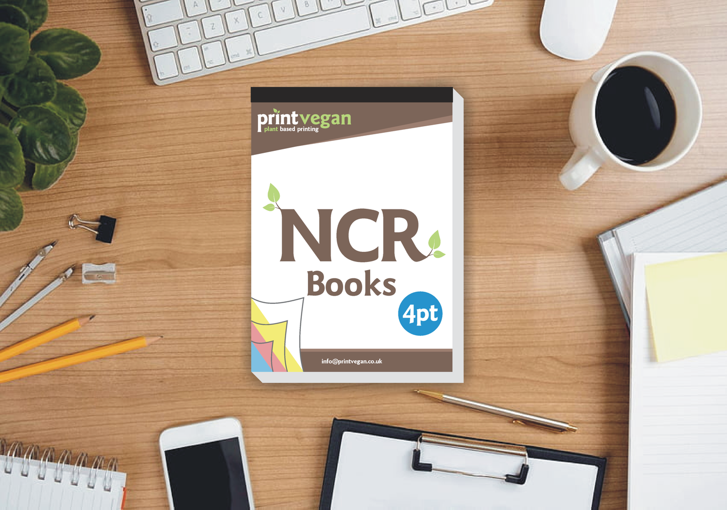 Quadruplicate NCR Books